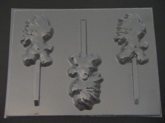 3537 Indian Chocolate or Hard Candy Lollipop Mold